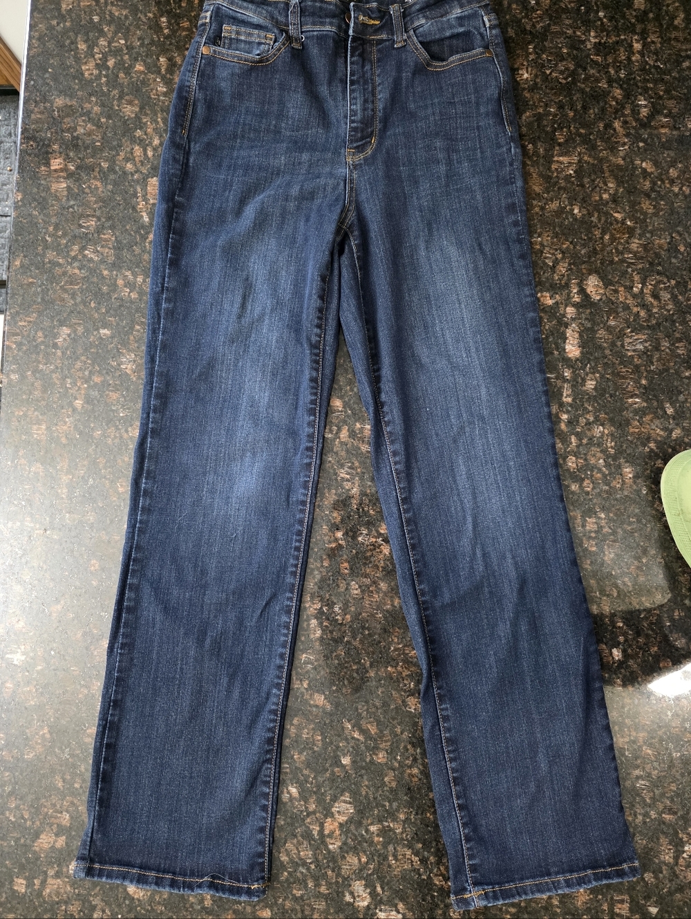 Judy Blue Straight-Leg Dark Wash Jeans